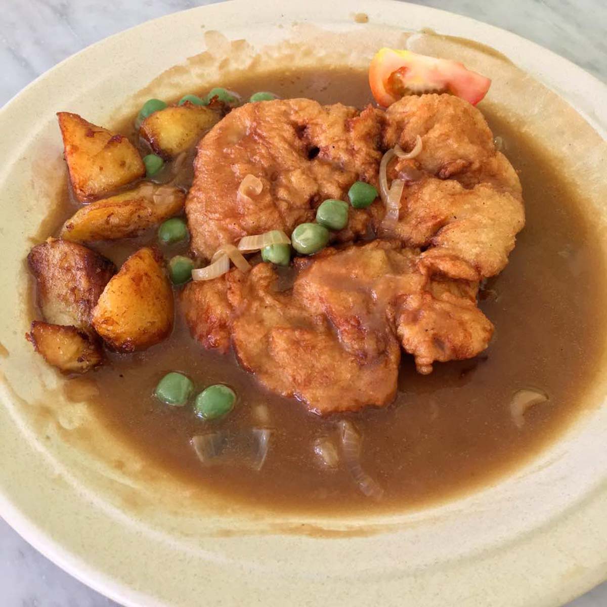 Yut Sun’s Hainanese Chicken Chop