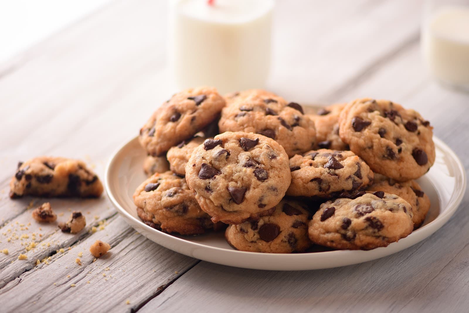 kuih raya biskut chocolate chip