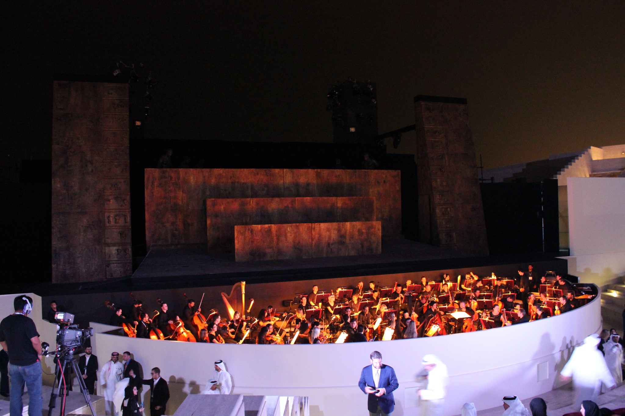 amphitheater orchestra at katara cultural village