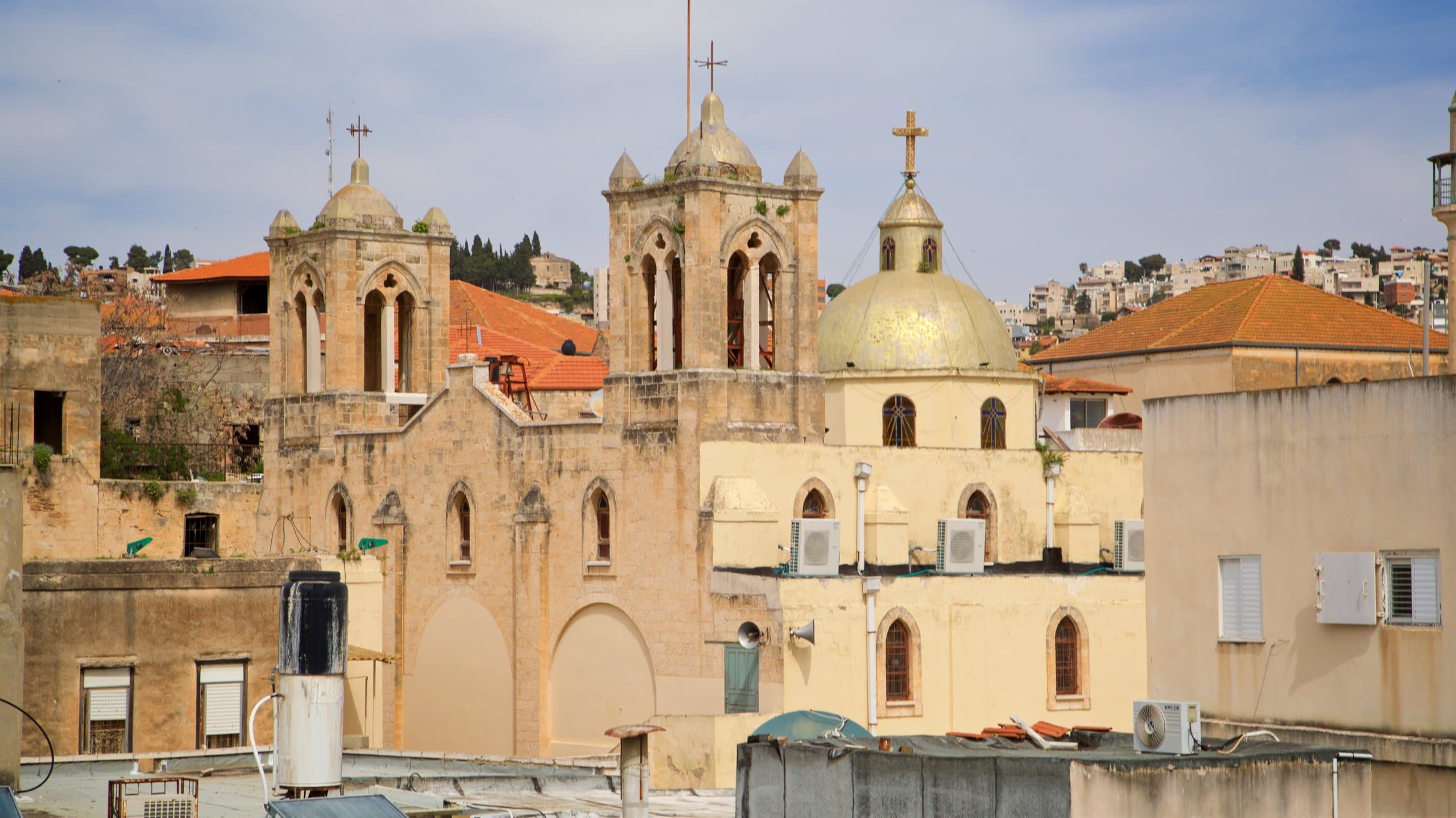 synagogue and churches