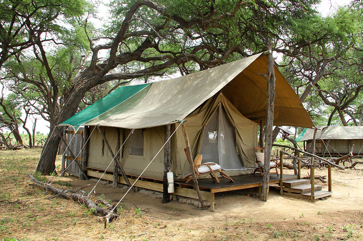 luxury tent accommodation somalisa camp