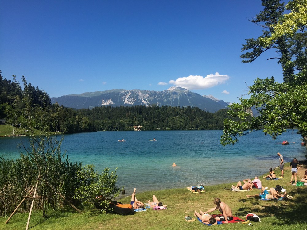 lake-bled-with-people