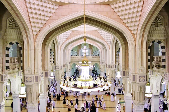 umrah inside view masjib makkah