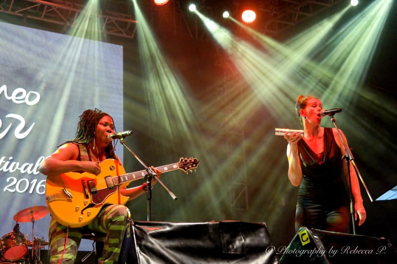 Vocals from Côte d’Ivoire band at Borneo Jazz Festival