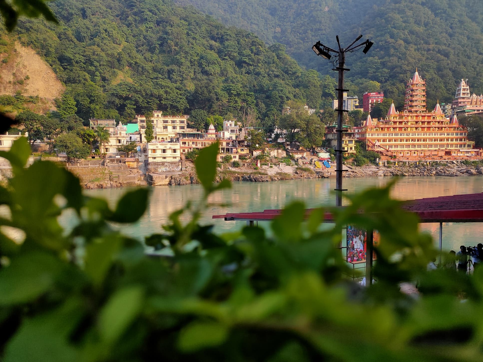 view of city beside body of water