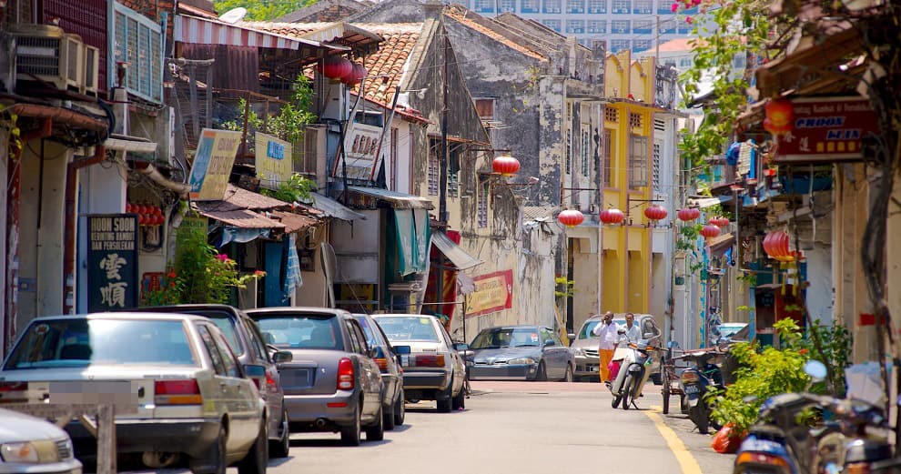 cars on street malacca