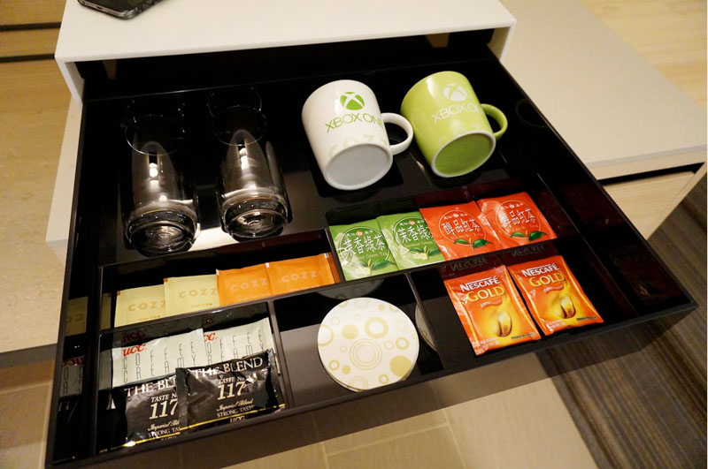 Coffee in Tainan hotel room