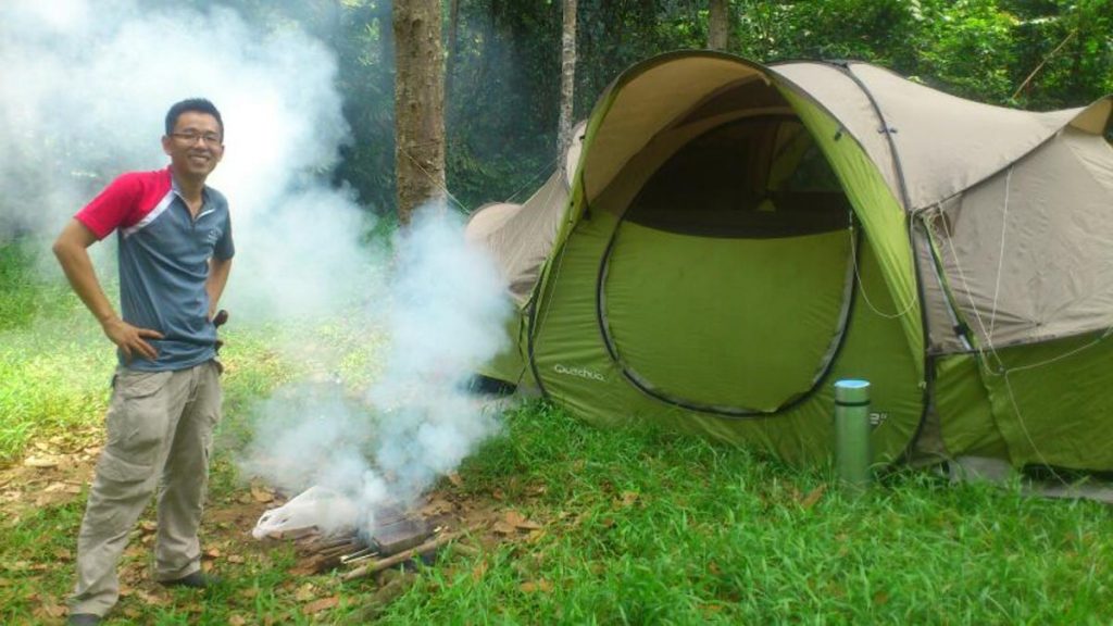 camping in Malaysia