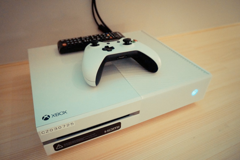 Xbox in the hotel room