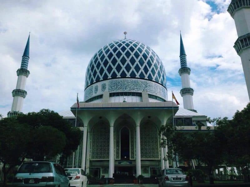 Sultan Salahuddin Abdul Aziz Mosque the Blue Mosque