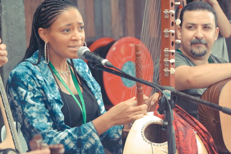 Sona Jobarteh on the Kora