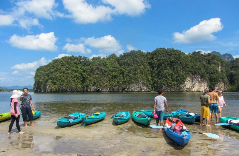kayaking in krabi