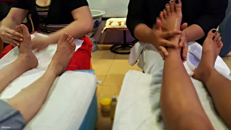 foot reflexology