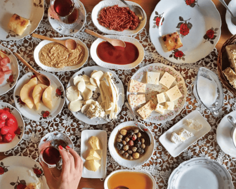 Turkish breakfast, Cafe Privato