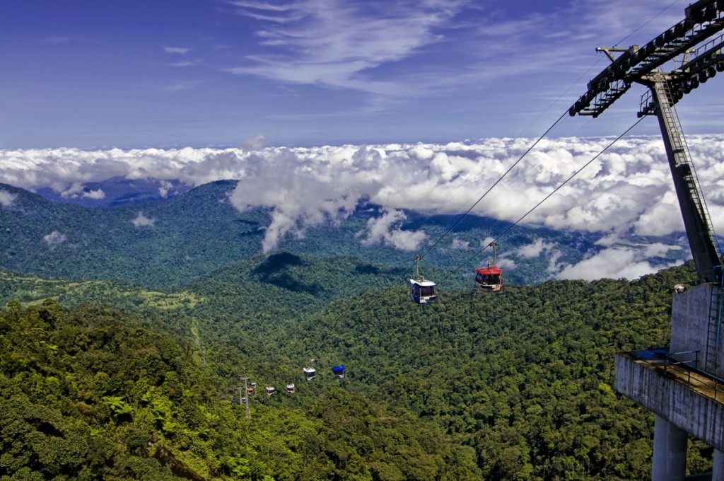 Genting Theme Park Skyway cable car