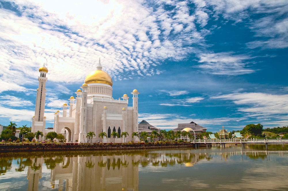 Sunshine on the Mosque Brunei