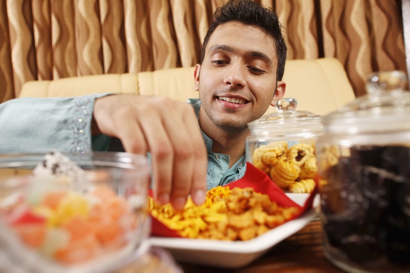 Deepavali home visit snacks