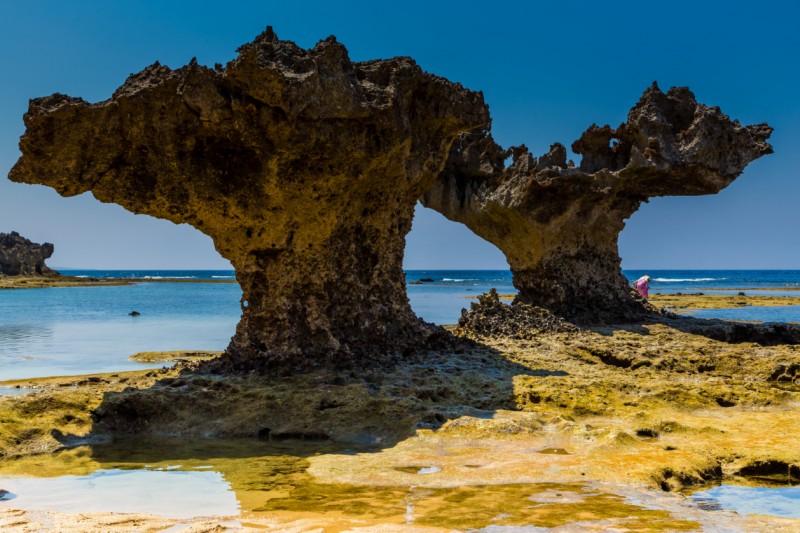 Heart Rocks in Kouri island, Okinawa