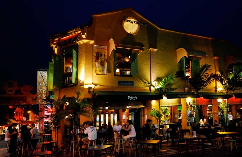 Jonker Street at Night