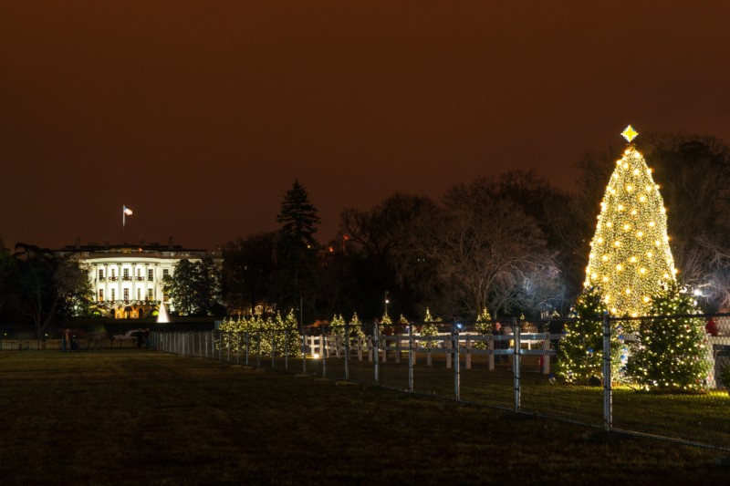 Washington White House Christmas tree 