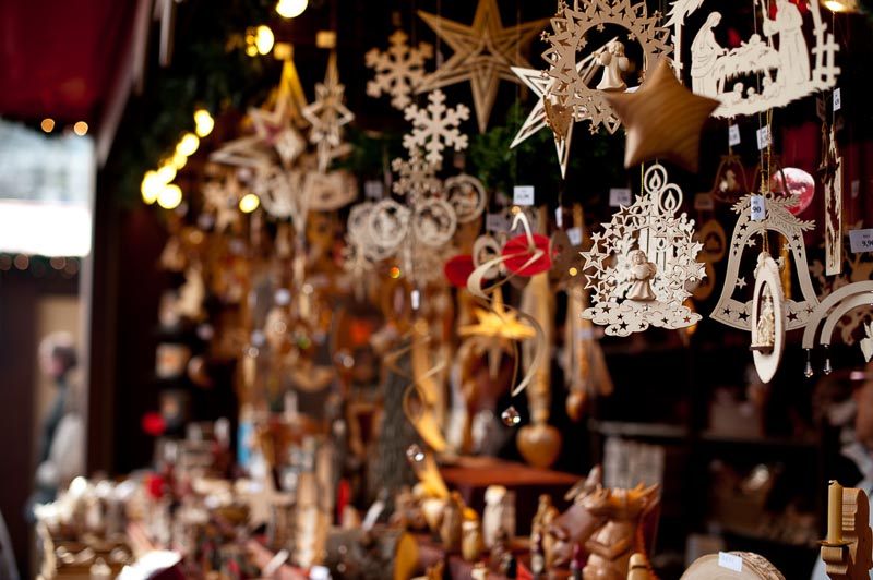 Christmas market crafts