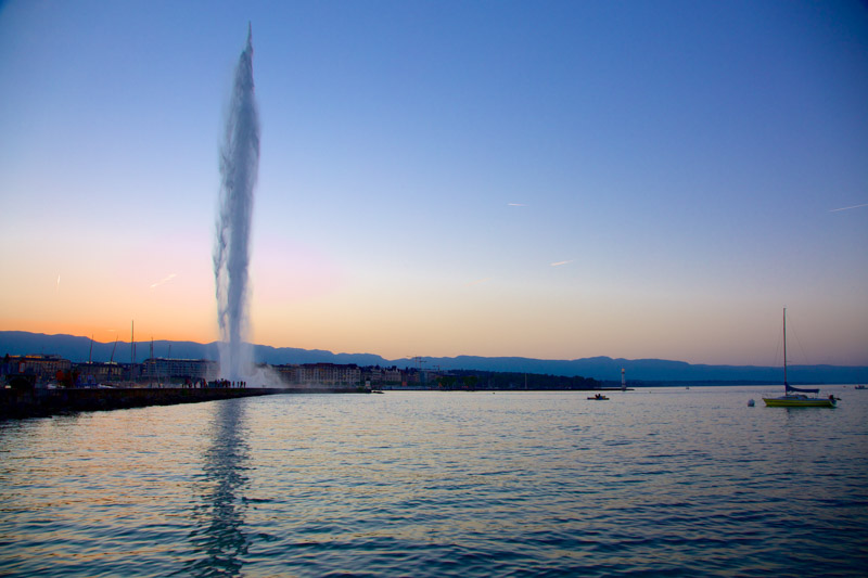 Geneva Jet L'eau Fountain