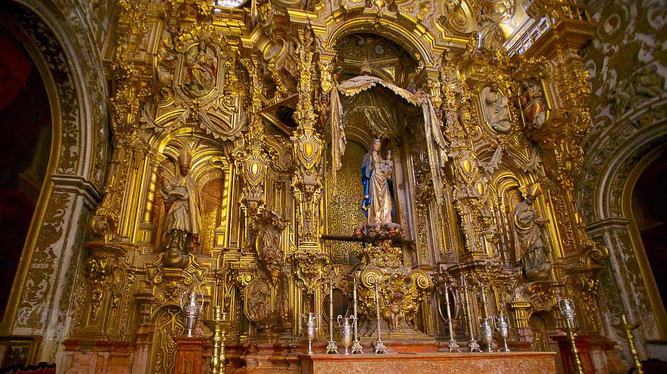 Interior of Granada Cathedral