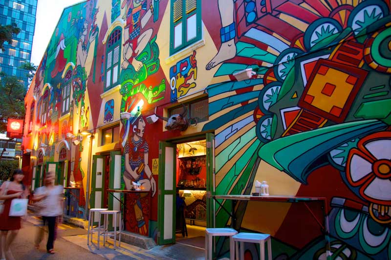 Singapore itinerary places to visit - haji lane