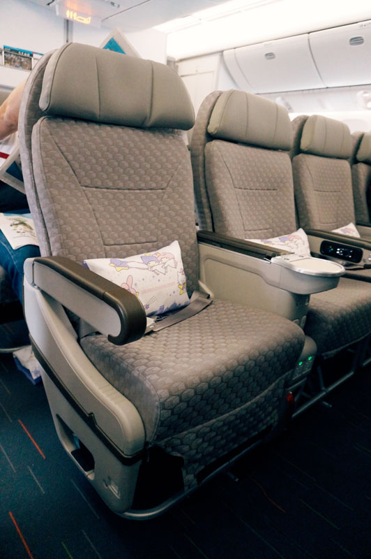 Eva Air Seats