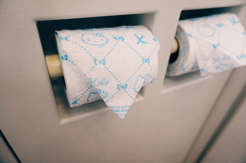 Hello Kitty toilet paper