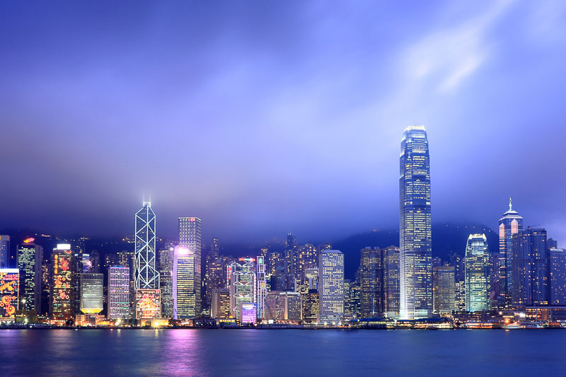 Hong Kong Harbour Skyline