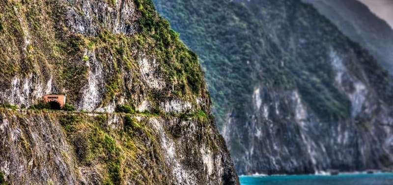 Tunnel along Hualien Coast, Taiwan