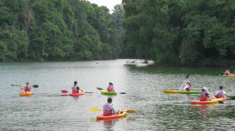 Kayaking in Kallang