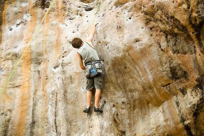 Rock Climbing Krabi Railay Beach - Best Beaches in Asia