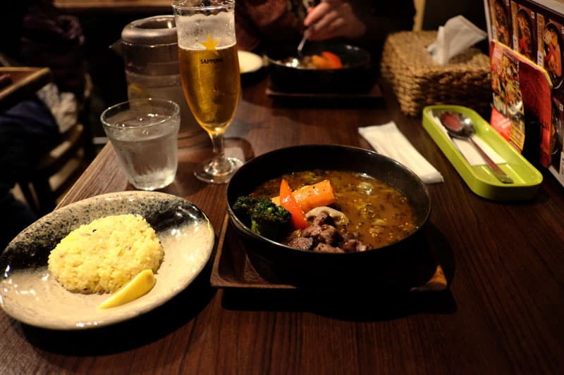 Lamb Curry Soup, Hokkaido