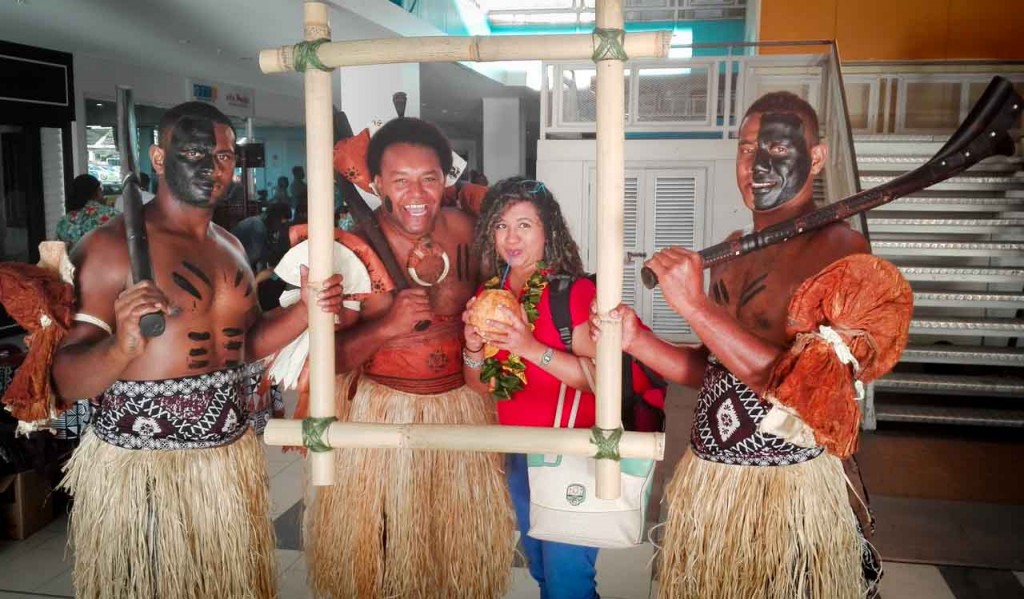 Fiji Airport Welcome Party