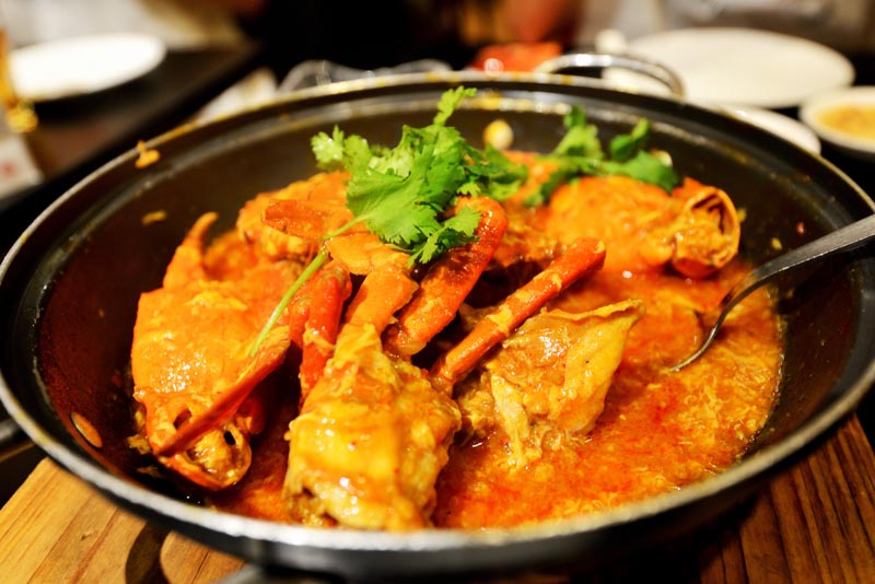 Singapore chilli crab