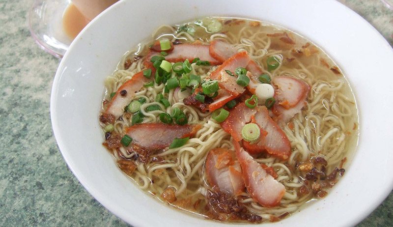 Char Siew Kolok Mee, Sarawak food