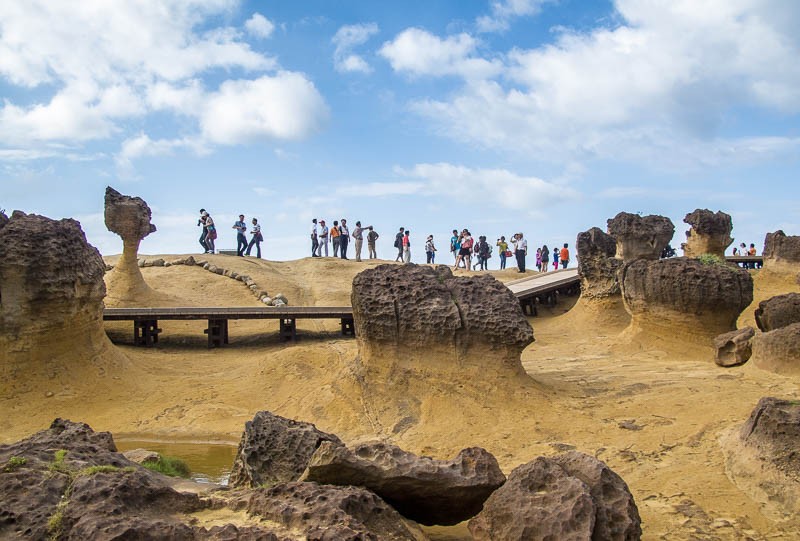 Yehliu Geopark, Taiwan