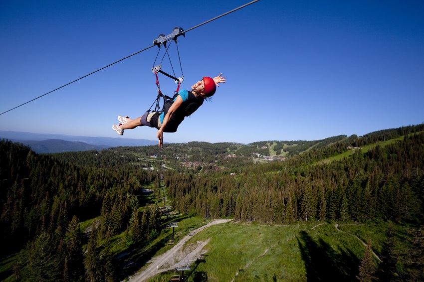 ziplining Wales Adventure trips